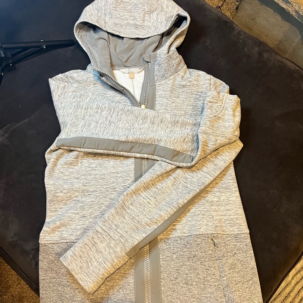 Women’s Gray Zip-Up Hoodie